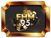 FHM95 logo with Gold Frame