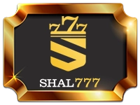 SHAL777 logo with Gold Frame